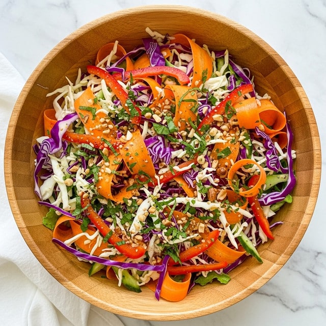 Asian Crunch Salad with Ginger Dressing Recipe