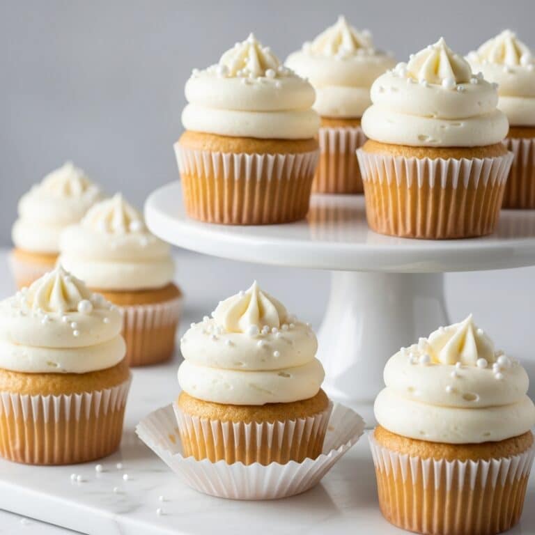 Vanilla Bean Cupcakes with Cream Cheese Frosting Recipe