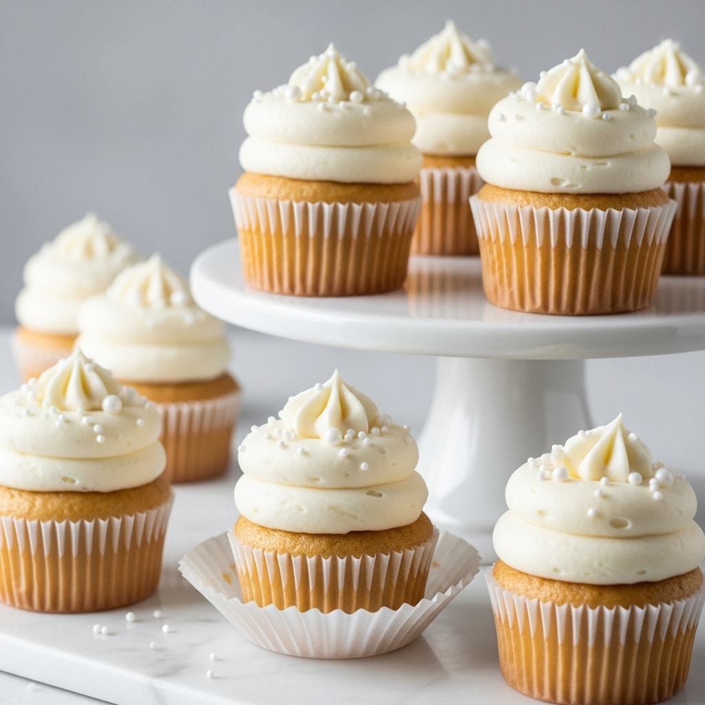 Vanilla Bean Cupcakes with Cream Cheese Frosting Recipe