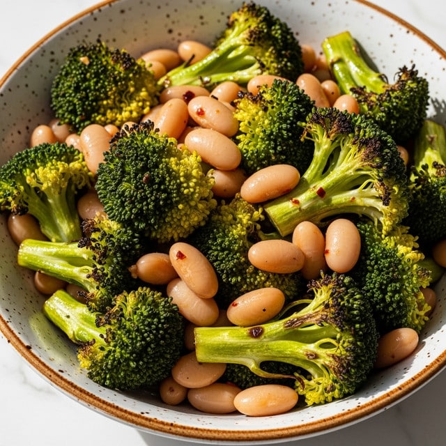 Roasted Broccoli and White Beans Recipe