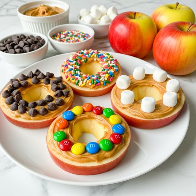 No Bake Apple Donuts Recipe