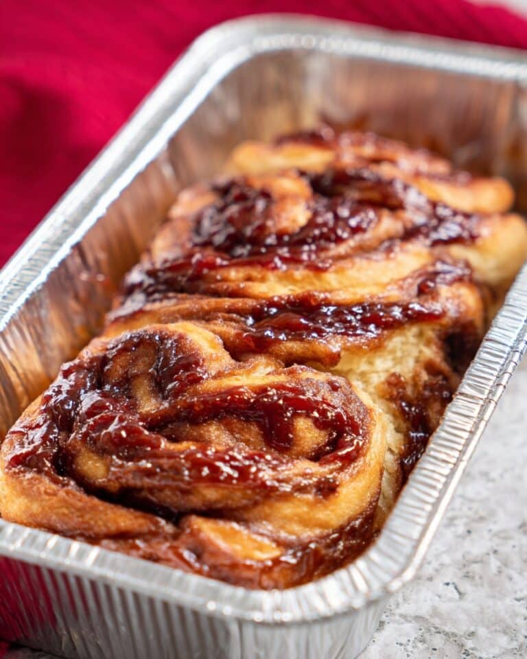 Strawberry Swirl Loaf Recipe