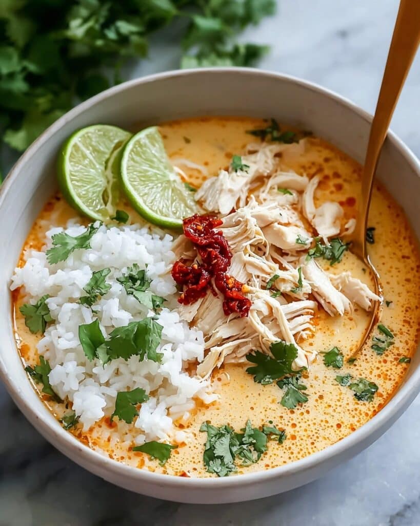 Coconut Chicken Brothy Rice: A Cozy One-Pot Delight! Recipe