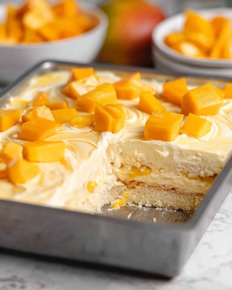 Mango Tres Leches Cake Recipe