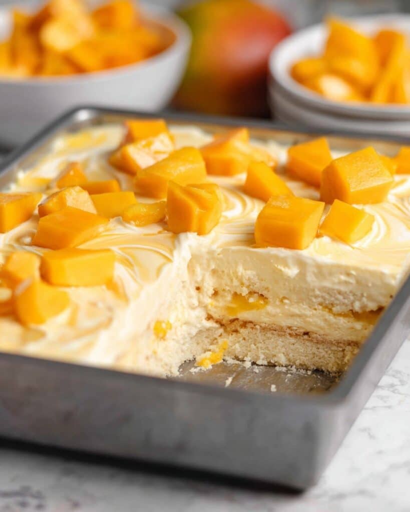 Mango Tres Leches Cake Recipe