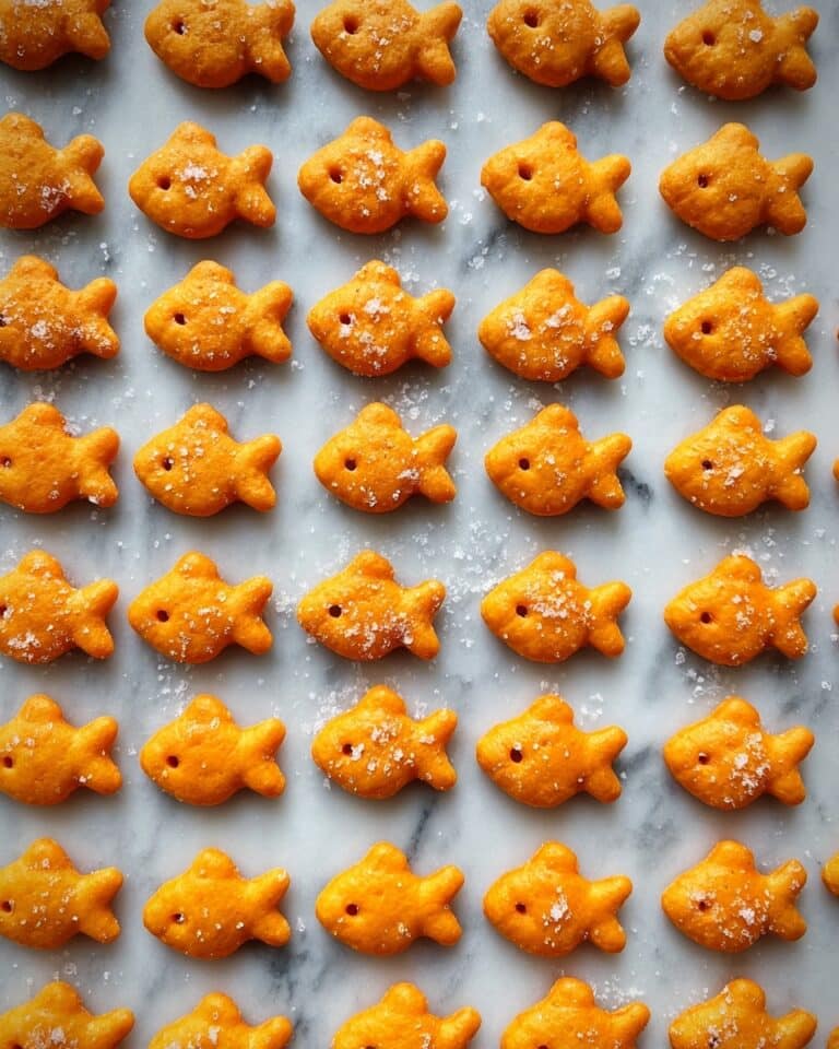 Homemade Goldfish Crackers Recipe