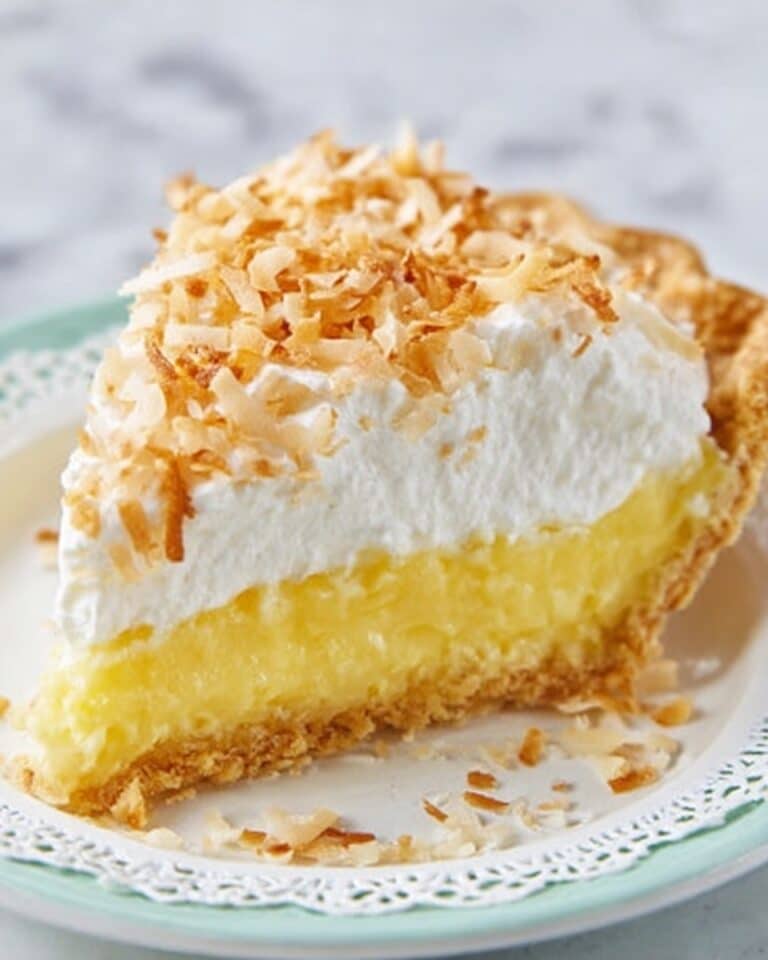 Keto Coconut Cream Pie – Best Low Carb Coconut Pie Recipe