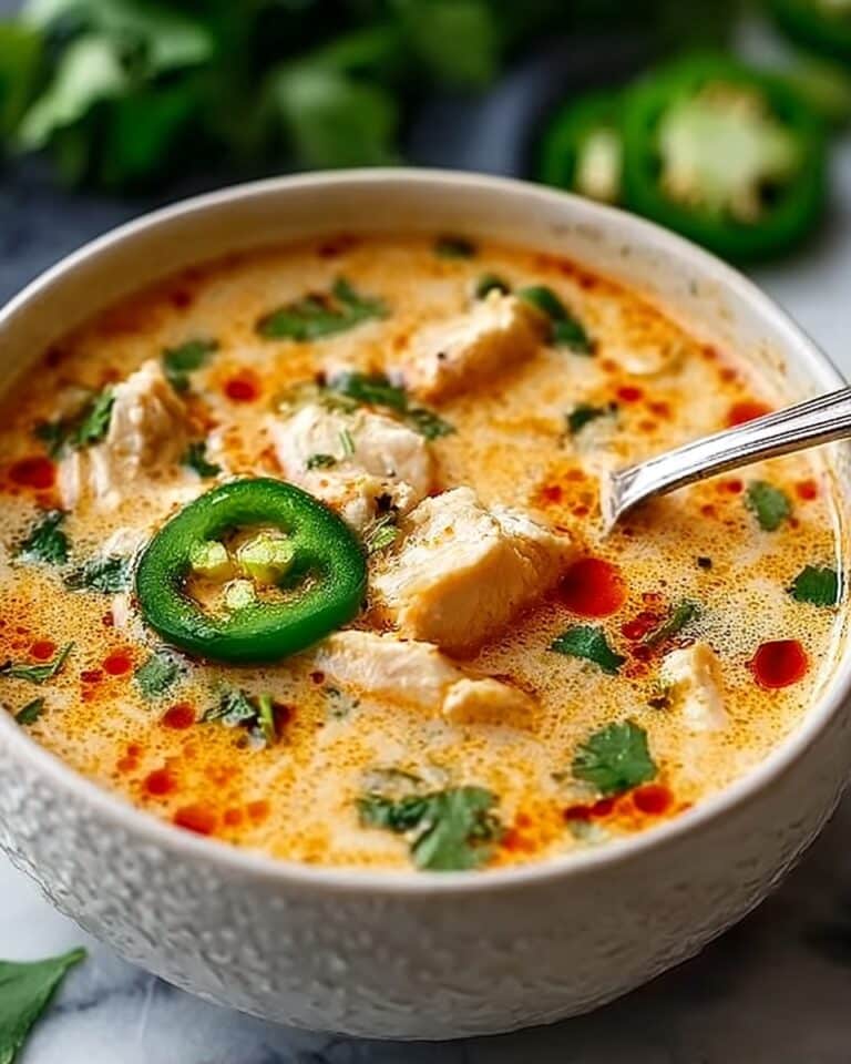 Spicy Jalapeño Popper Chicken Soup Recipe