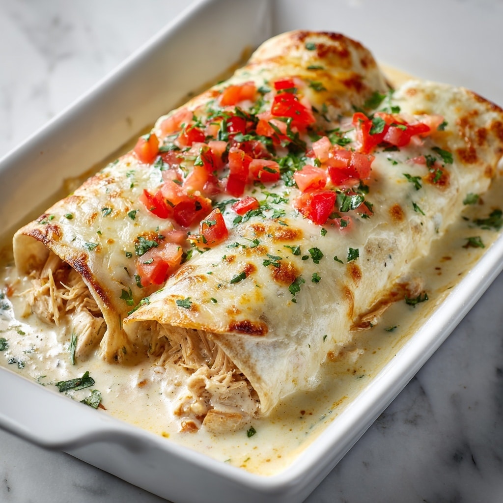 Queso Chicken Enchiladas Bake Recipe