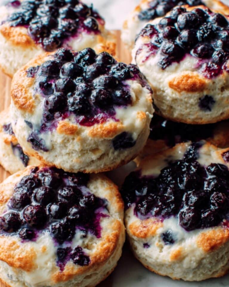 Cheese Blueberry Cloud Bread: A Fluffy Delight! Recipe