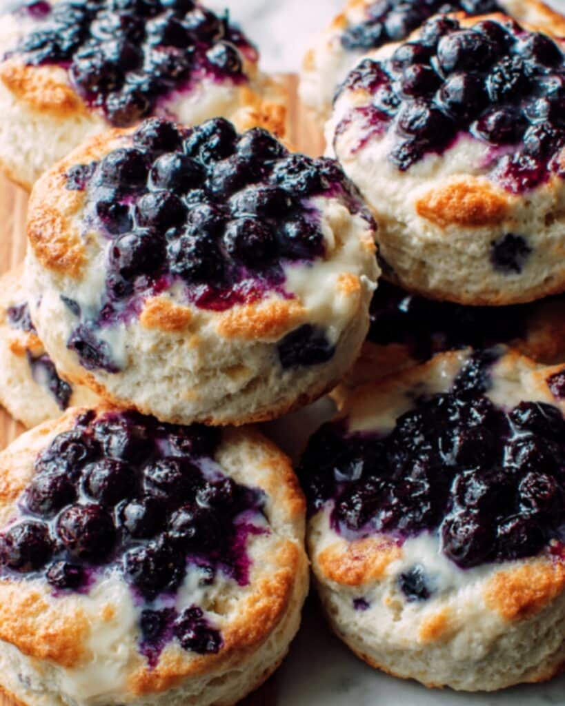 Cheese Blueberry Cloud Bread: A Fluffy Delight! Recipe