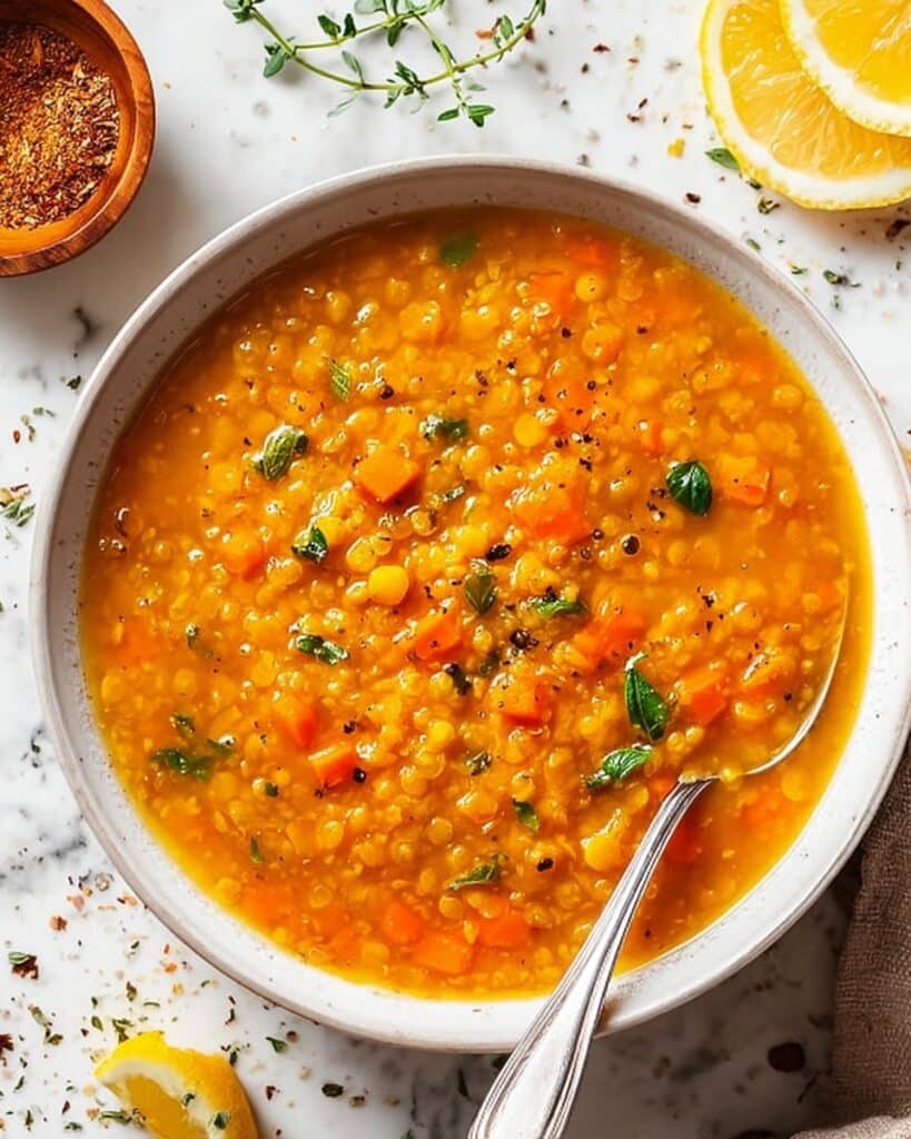 Cozy Anti-Inflammatory Lentil Soup Recipe
