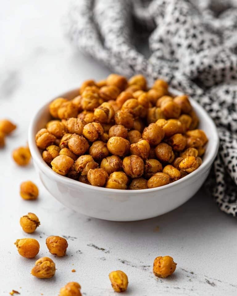 Easy Oven Roasted Chickpeas Recipe