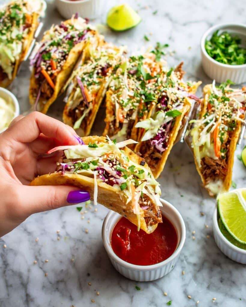 Applebee’s Chicken Wonton Tacos Recipe