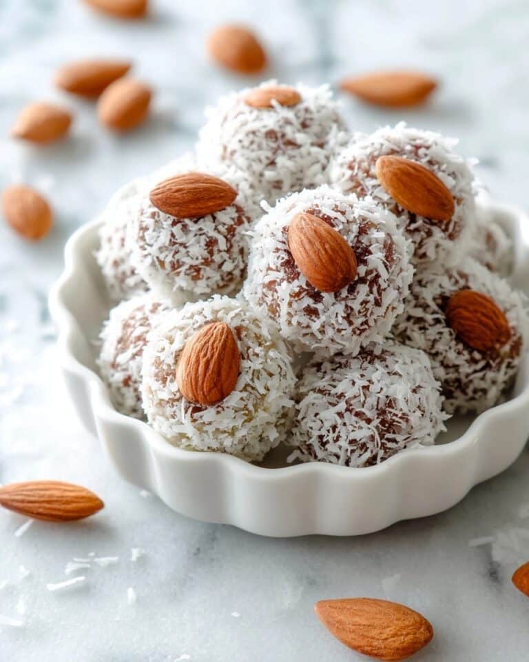 3 Ingredient Coconut Date Rolls Recipe