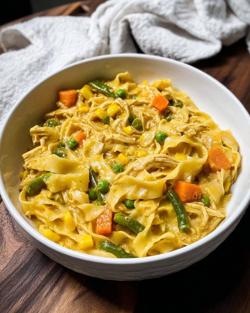 Crockpot Chicken and Noodles Recipe