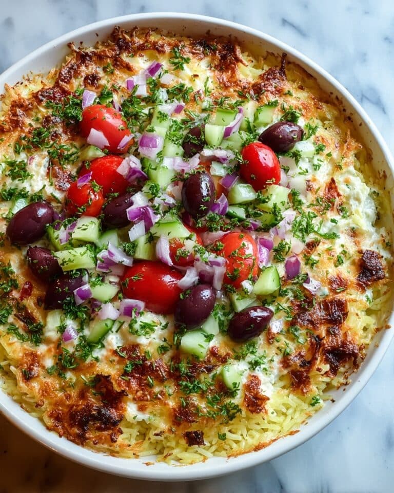 Dump-and-Bake Chicken Tzatziki Casserole Recipe