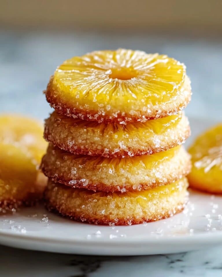 Pineapple Upside Sugar Cookies Recipe
