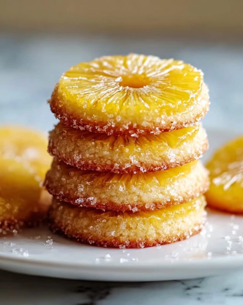 Pineapple Upside Sugar Cookies Recipe