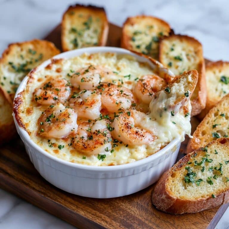 Cheesy Shrimp Crab Bake Dip Recipe