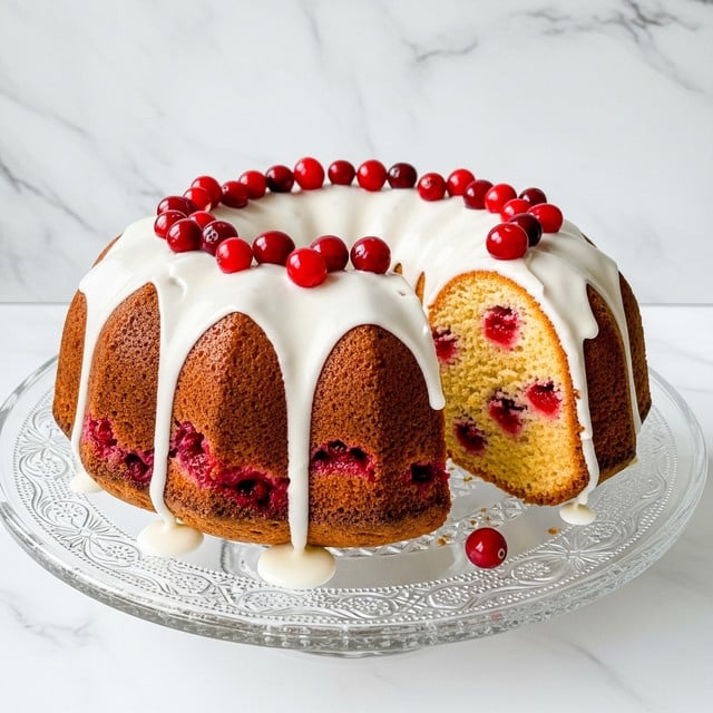 Cranberry Orange Bundt Cake Recipe
