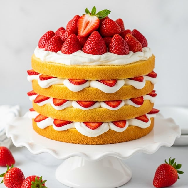 Strawberry Shortcake Cake Recipe