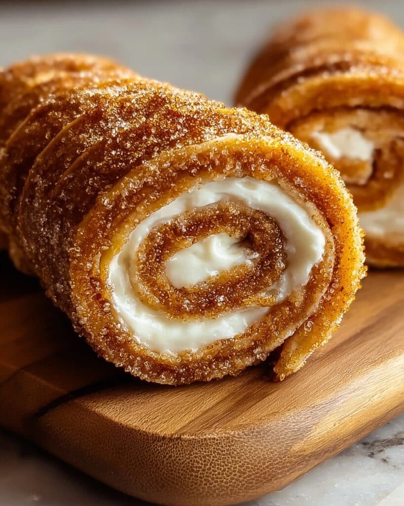 Crispy Keto Cinnamon Cream Cheese Roll Ups Recipe