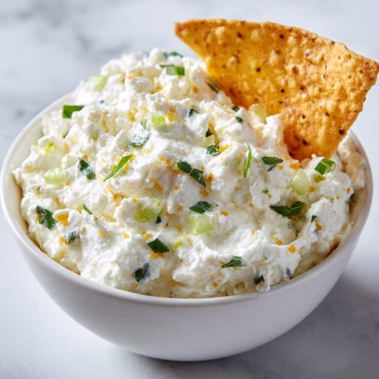 Doritos Dip with Cottage Cheese, Green Onions, and Fire-Roasted Corn Recipe