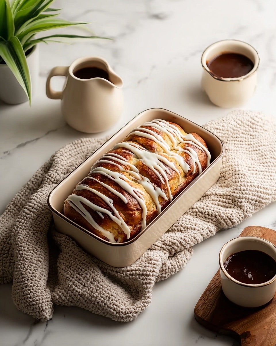 High-Protein Cottage Cheese Cinnamon Roll Bread Recipe