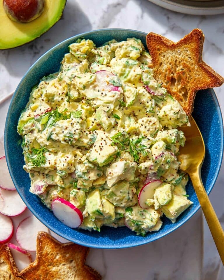 Chickpea Avocado Salad with Greek Yogurt Recipe