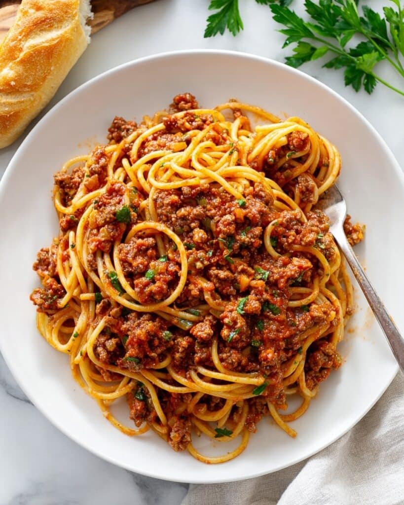 Hearty Meat Sauce Recipe