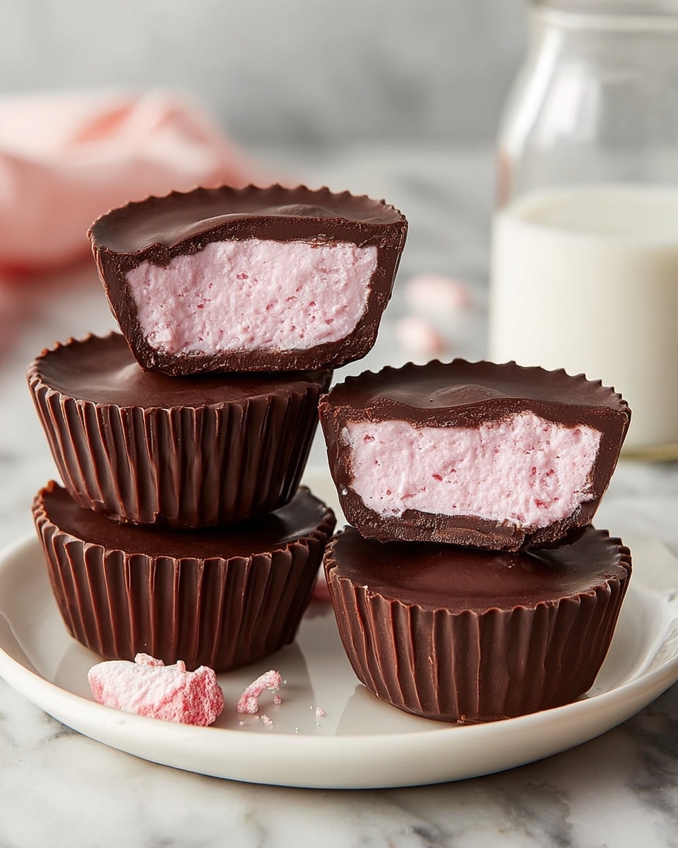 Strawberry Cream Chocolates Recipe