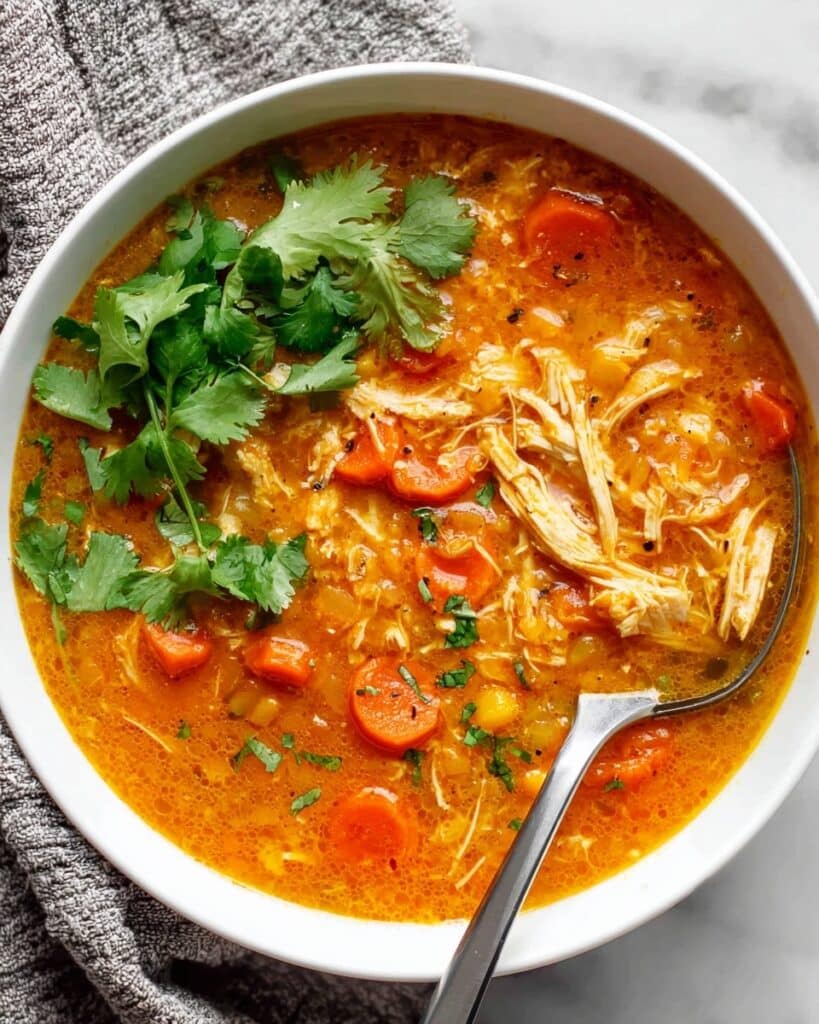 Lentil Chicken Soup Recipe