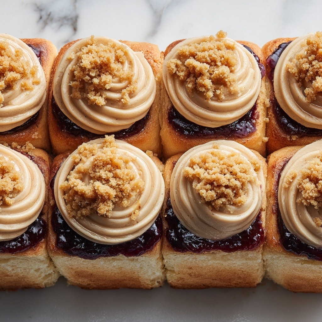 Blueberry Cinnamon Rolls with Cream Cheese Frosting and Streusel Topping Recipe