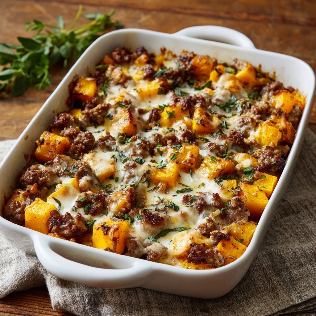 Ground Turkey Sweet Potato Bake Recipe