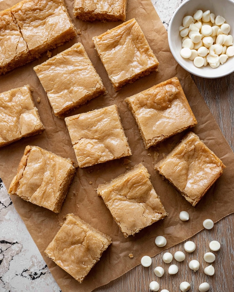 White Chocolate Brownies Recipe